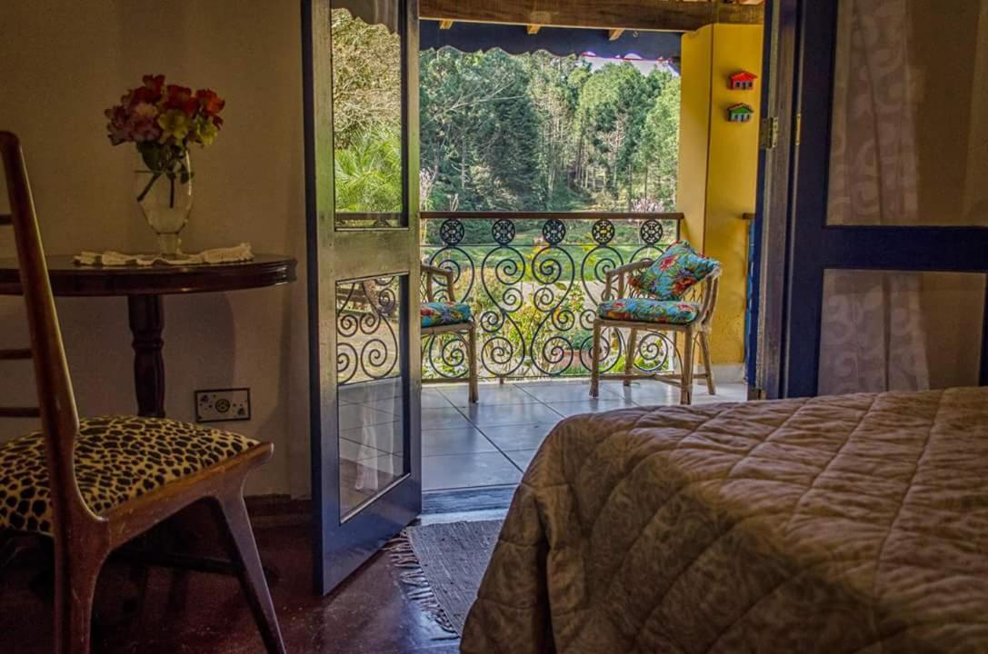 Pousada A Casa Da Fazenda Santo Antônio do Pinhal Esterno foto